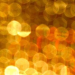 Abstract image of orange blurred lights